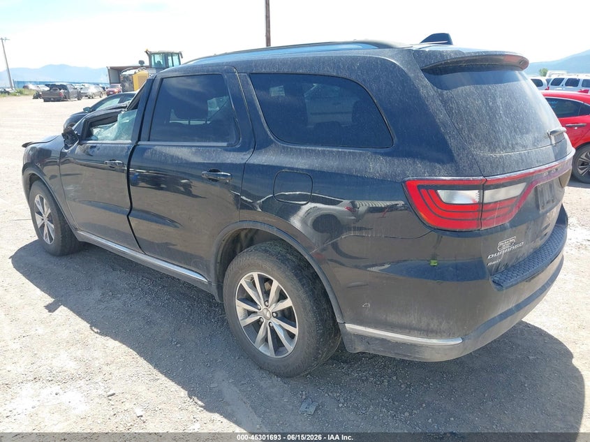 Vin: 1c4rdjag3ec361161, lot: 45799558, dodge durango sxt 20143
