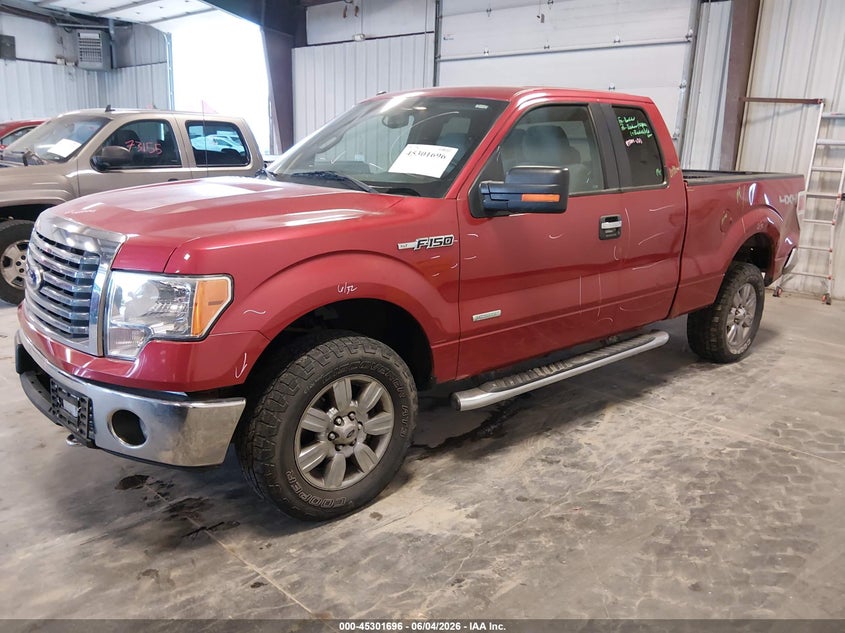 Vin: 1ftfx1et7bfa94666, lot: 45799559, ford f-150 xlt 20112