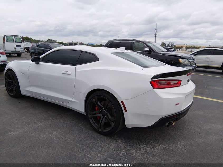 Vin: 1g1fe1r73j0100184, lot: 45799570, chevrolet camaro 1ss 20183