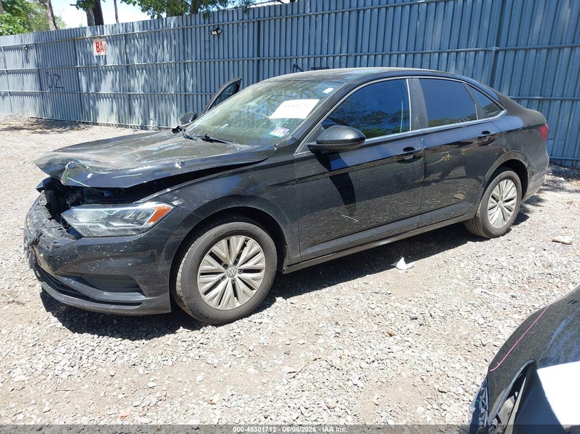 Vin: 3vwc57bu6km052124, lot: 45799575, volkswagen jetta 1.4t r-line/1.4t s/1.4t se 20192
