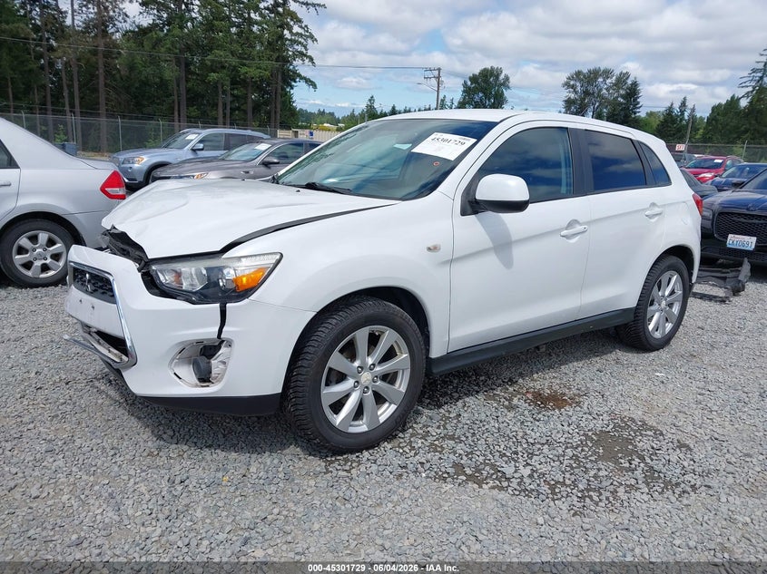 Vin: 4a4ar3au3fe015903, lot: 45799592, mitsubishi outlander sport es 20152