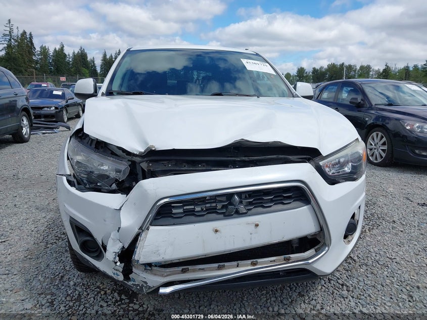 2015 Mitsubishi Outlander Sport Es VIN: 4A4AR3AU3FE015903 Lot: 45301729