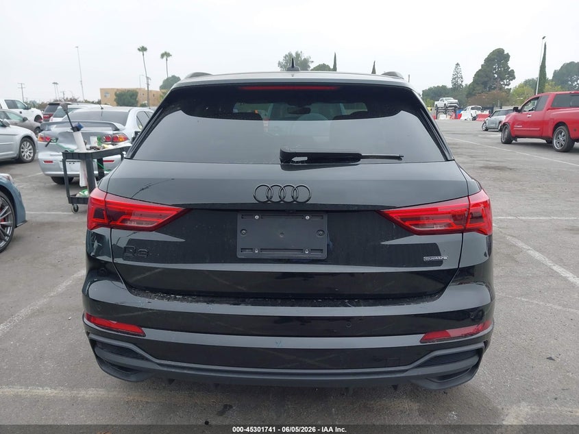 2023 Audi Q3 Premium Plus 45 Tfsi S Line Quattro Tiptronic VIN: WA1EECF34P1048397 Lot: 45301741