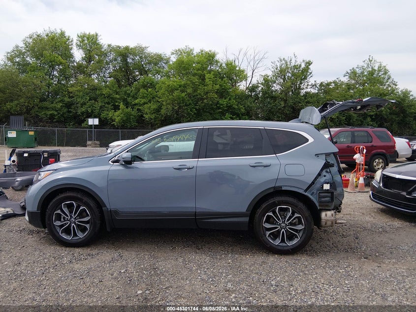 VIN 5J6RW1H58ML004825 2021 HONDA CR-V 2WD EX