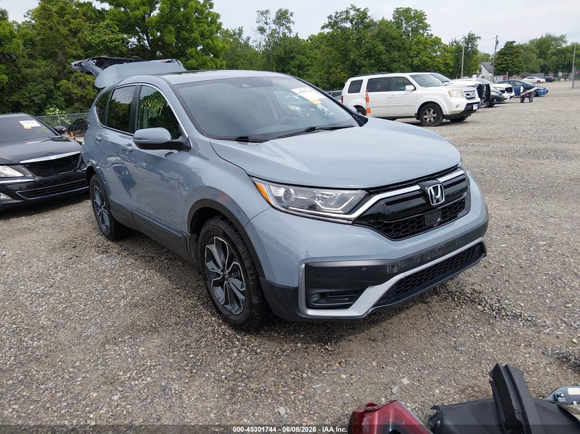 Vin: 5j6rw1h58ml004825, lot: 45799607, honda cr-v 2wd ex 2021 img_1
