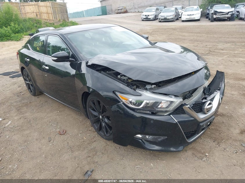 Vin: 1n4aa6apxhc429503, lot: 45799610, nissan maxima 3.5 sr 20171