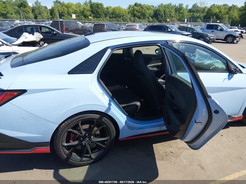 2025 Hyundai Elantra N VIN: KMHLW4DKXSU035439 Lot: 45301758