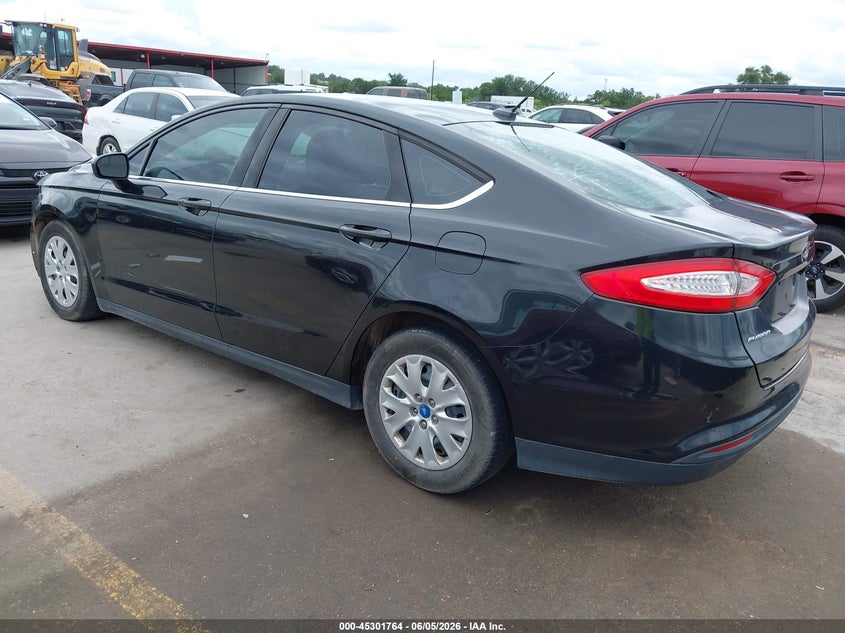 Vin: 3fa6p0g77dr214620, lot: 45799627, ford fusion s 20133