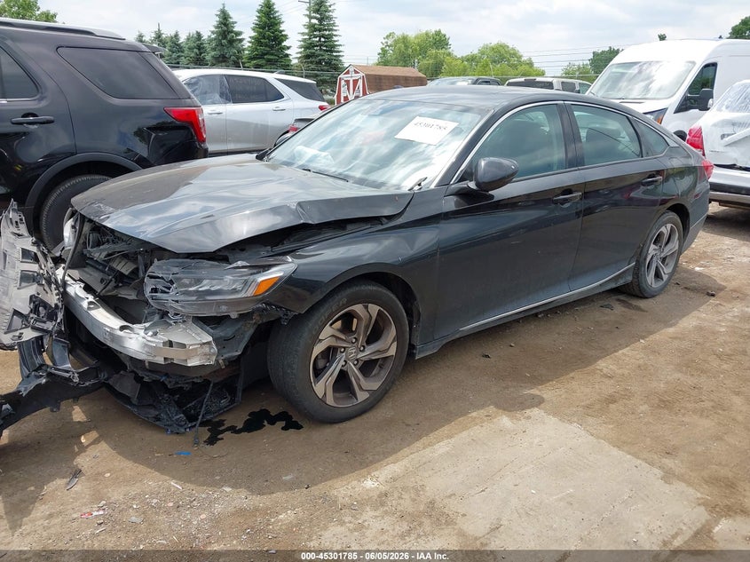 Vin: 1hgcv1f57ja007399, lot: 45799648, honda accord ex-l 20182