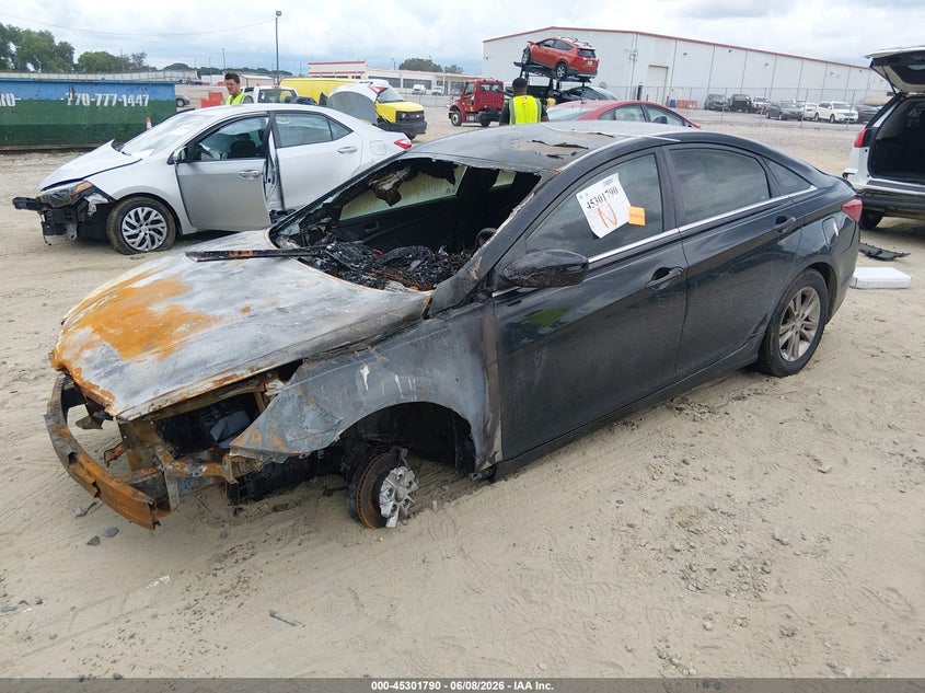 2012 Hyundai Sonata Gls 5NPEB4AC6CH447150 photo 1