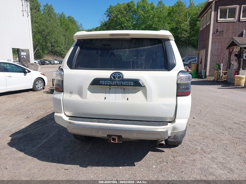 2016 Toyota 4Runner Trail VIN: JTEBU5JRXG5399130 Lot: 45301802