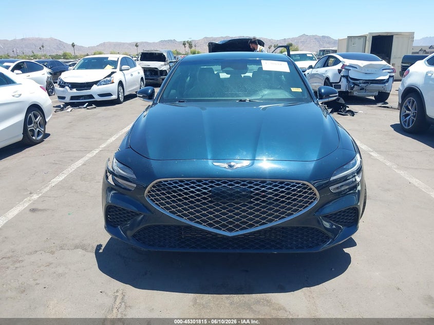 2022 Genesis G70 2.0T Rwd VIN: KMTG34TA0NU094691 Lot: 45301815