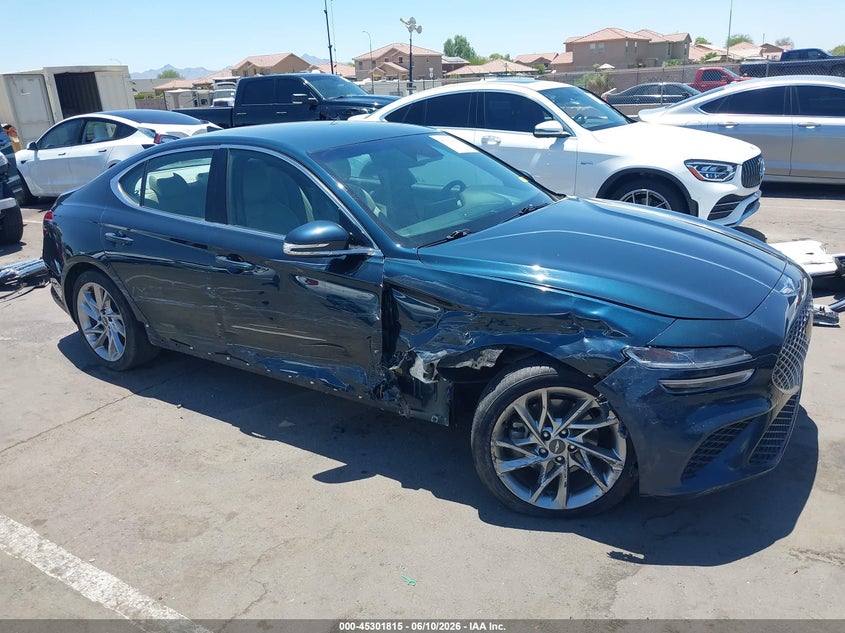 2022 Genesis G70 2.0T Rwd VIN: KMTG34TA0NU094691 Lot: 45301815