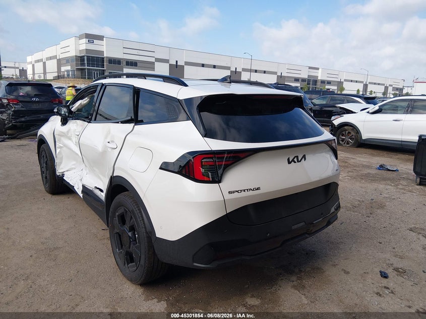 Vin: kndpzddh3t7324163, lot: 45799717, kia sportage plug-in hybrid x-line prestige 20263