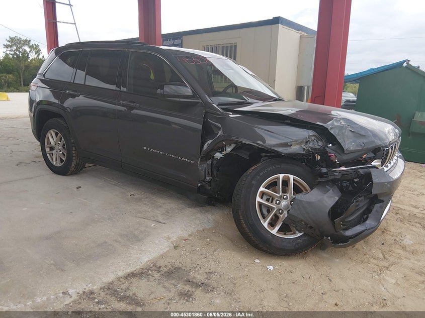 Vin: 1c4rjhag6sc292642, lot: 45799723, jeep grand cherokee laredo x 4x4 2025 img_1