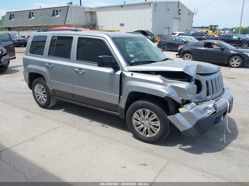 Vin: 1c4njpbb1ed916325, lot: 45799729, jeep patriot sport 2014 img_1