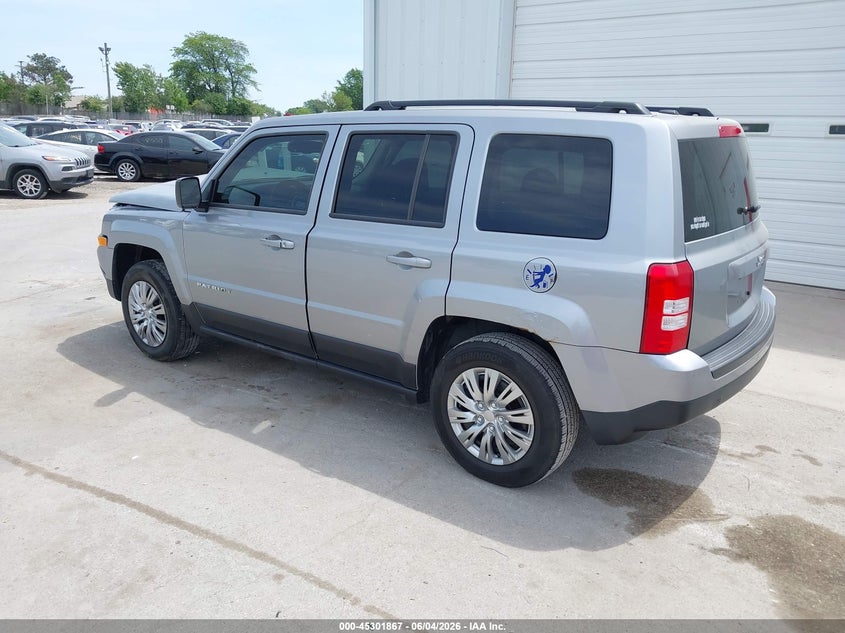 Vin: 1c4njpbb1ed916325, lot: 45799729, jeep patriot sport 20143
