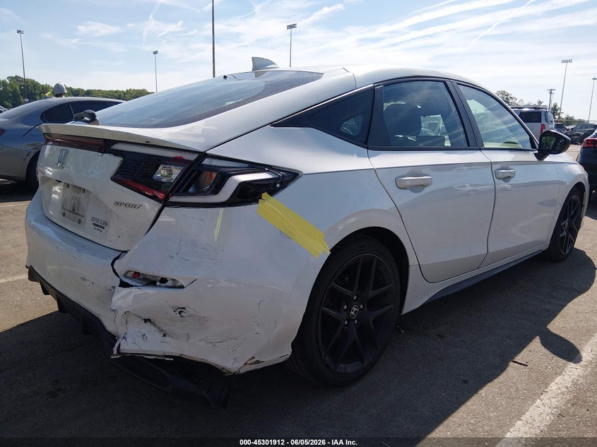 Vin: 19xfl2h89ne013979, lot: 45799776, honda civic sport 20224