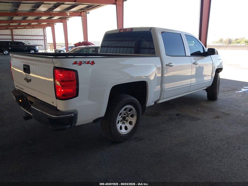 Vin: 3gcukrec1jg103377, lot: 45799791, chevrolet silverado 1500 1lt 20184