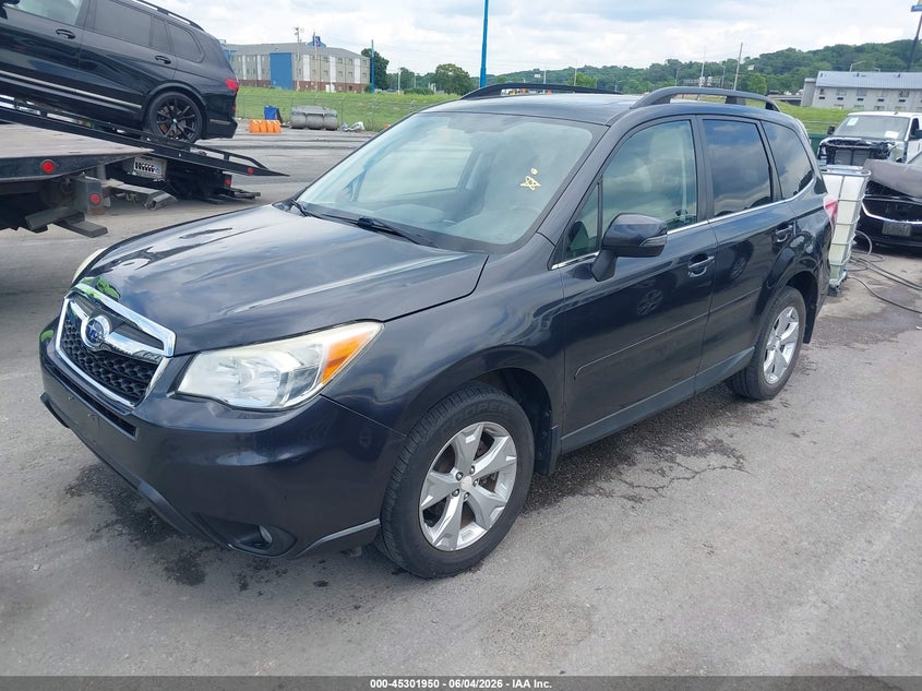Vin: jf2sjamcxeh417474, lot: 45799813, subaru forester 2.5i touring 20142
