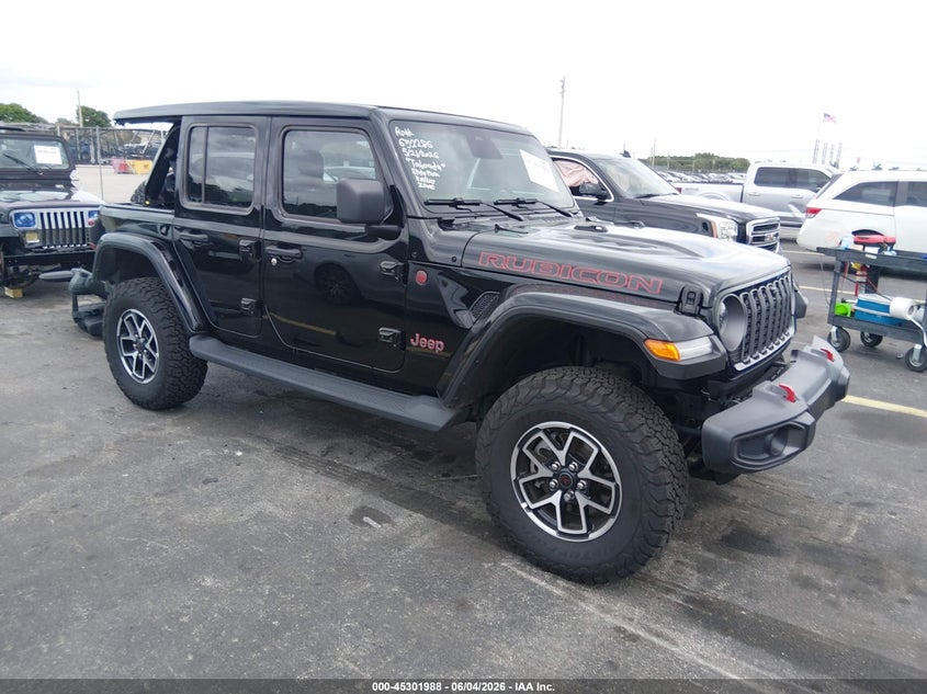 2026 Jeep Wrangler Rubicon 4X4 VIN: 1C4PJXFN6TW153829 Lot: 45301988