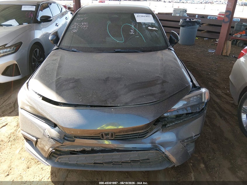 VIN 2HGFE2F51NH525793 2022 HONDA CIVIC SPORT