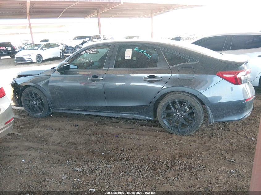 VIN 2HGFE2F51NH525793 2022 HONDA CIVIC SPORT