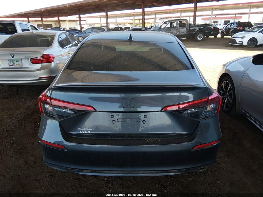 VIN 2HGFE2F51NH525793 2022 HONDA CIVIC SPORT