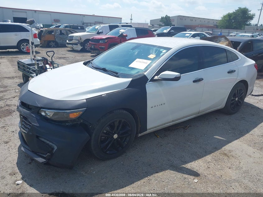 Vin: 1g1zd5st9jf236718, lot: 45799871, chevrolet malibu lt 20182