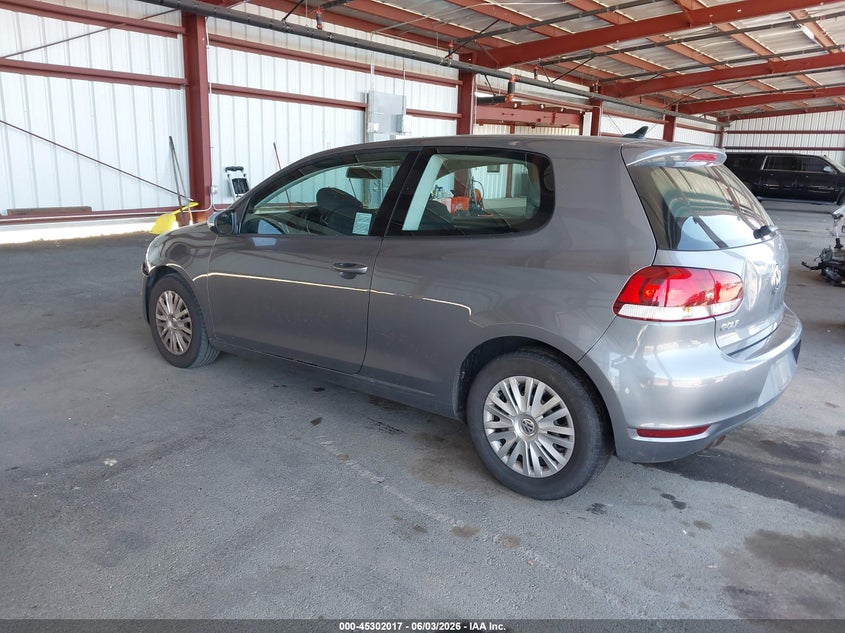 Vin: wvwab7aj2dw023006, lot: 45799880, volkswagen golf 2.5l 2-door 20133
