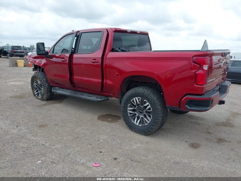 Vin: 3gcpaded1sg202231, lot: 45799893, chevrolet silverado 1500 2wd  short bed rst 20253
