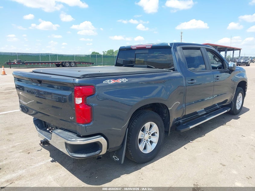 Vin: 3gcuyded1mg113888, lot: 45799900, chevrolet silverado 1500 4wd  short bed lt 20214