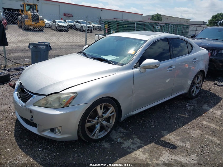2010 LEXUS IS 250 auction photo 2