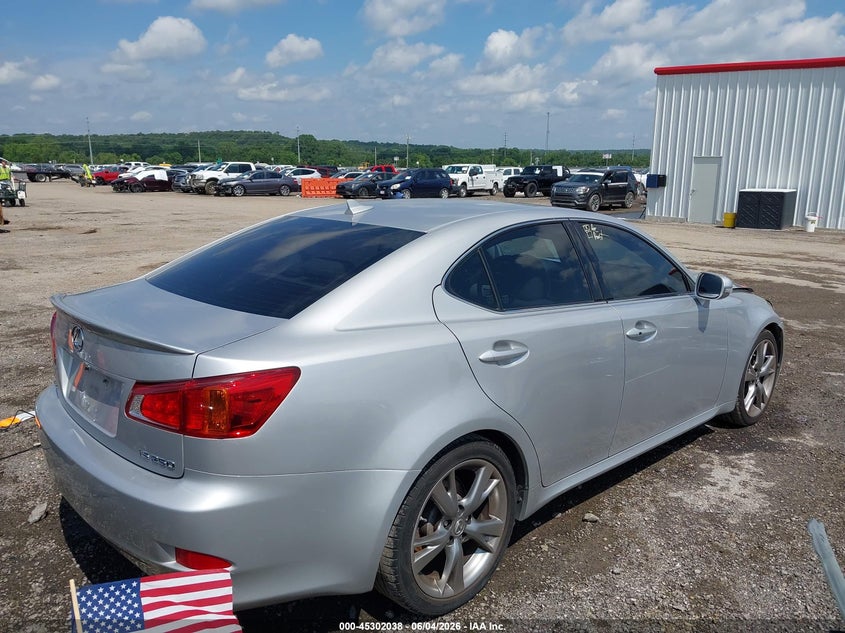 2010 LEXUS IS 250 auction photo 4