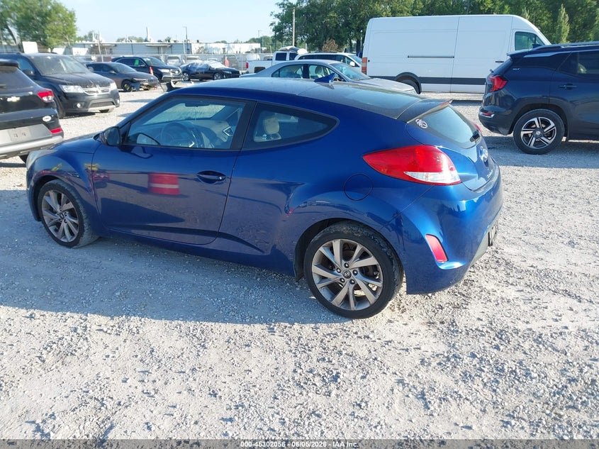 2017 HYUNDAI VELOSTER auction photo 3