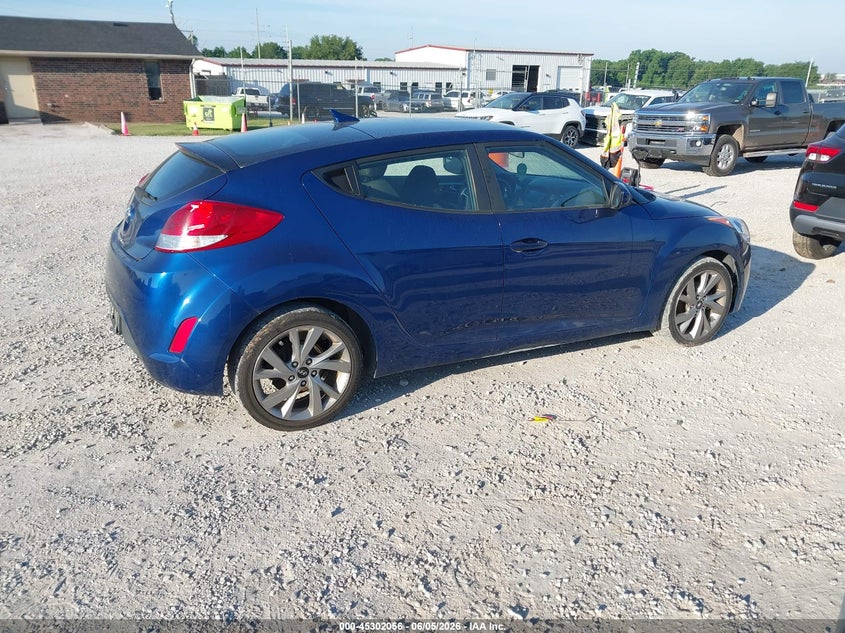2017 HYUNDAI VELOSTER auction photo 4