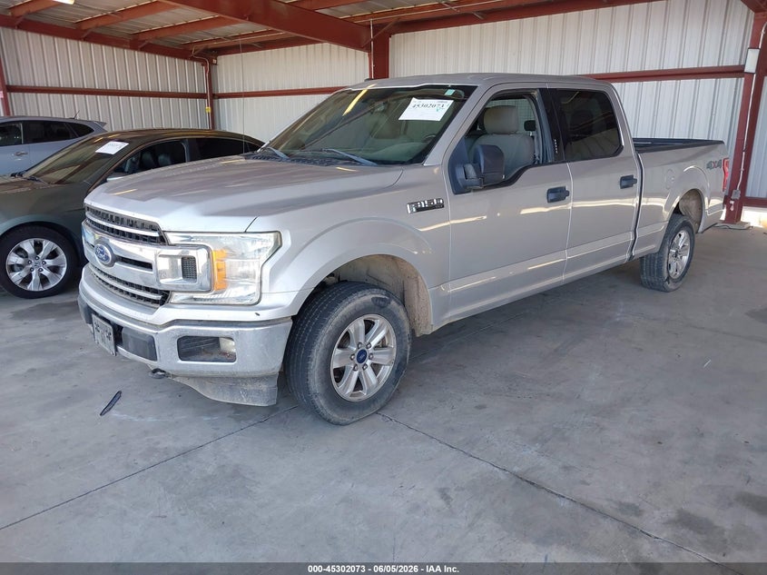 Vin: 1ftfw1eg4jkd61029, lot: 45799936, ford f-150 xlt 20182