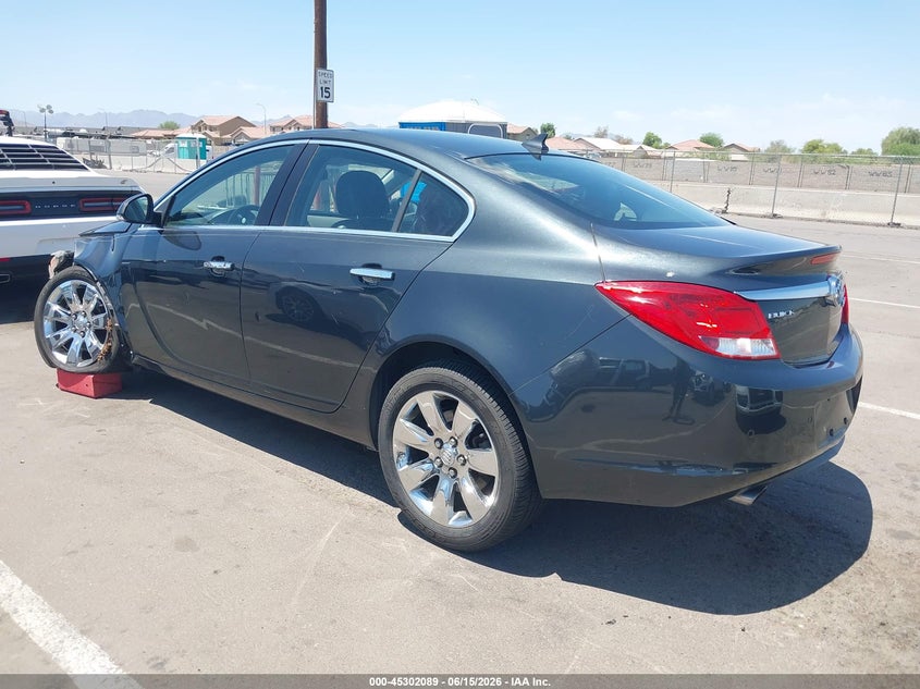 Vin: 2g4gs5ev7d9167442, lot: 45799952, buick regal turbo - premium 1 20133