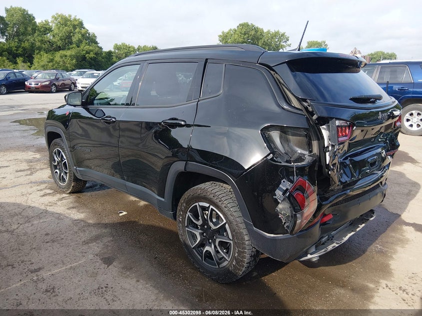 Vin: 3c4njddn9rt101814, lot: 45799961, jeep compass trailhawk 4x4 20243