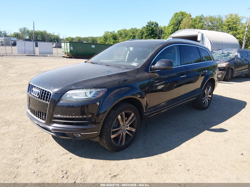 Vin: wa1lmafe0dd013592, lot: 45799979, audi q7 3.0 tdi premium 20132