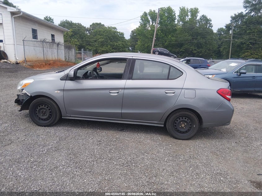 2020 Mitsubishi Mirage G4 Es VIN: ML32F3FJ6LHF07215 Lot: 45302145