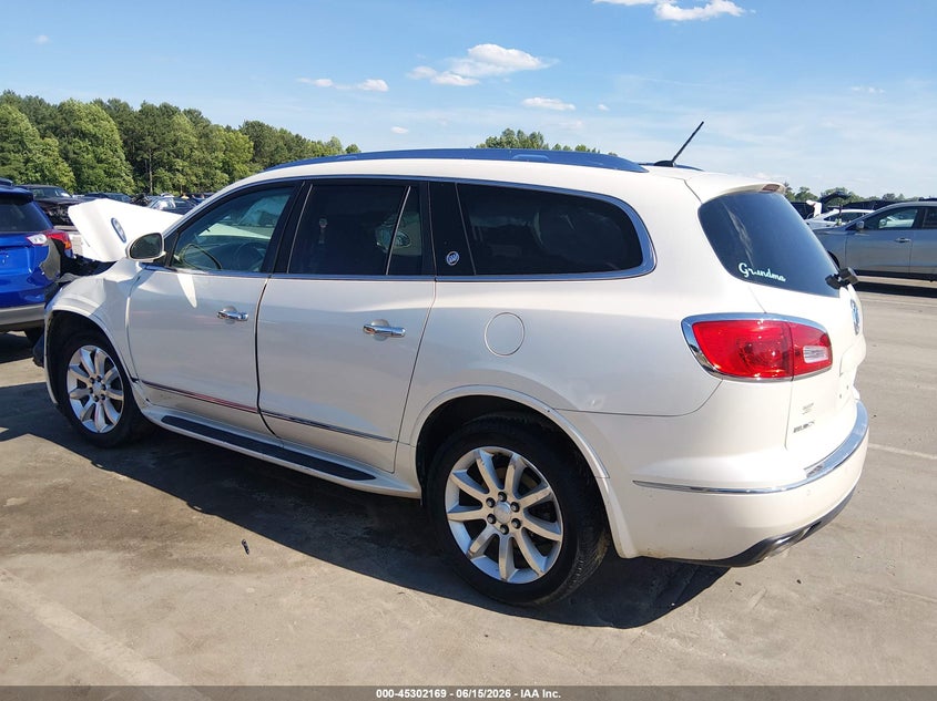 Vin: 5gakrckd7ej149654, lot: 45800032, buick enclave premium 20143