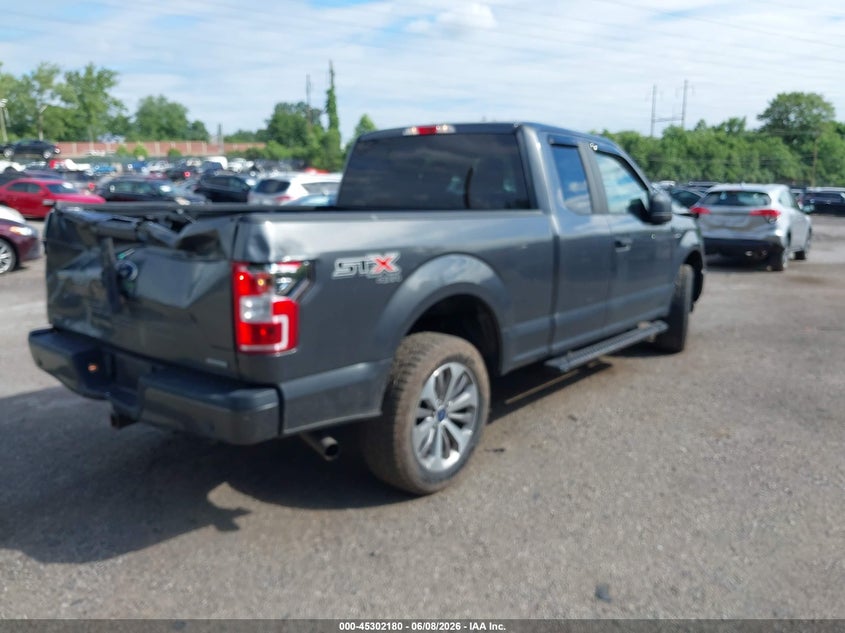 Vin: 1ftex1ep4jfa75893, lot: 45800043, ford f-150 xl 20184