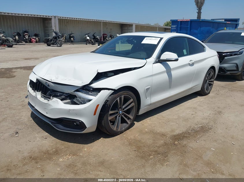 Vin: wba4w5c01lfh10776, lot: 45800076, bmw 430i xdrive 20202