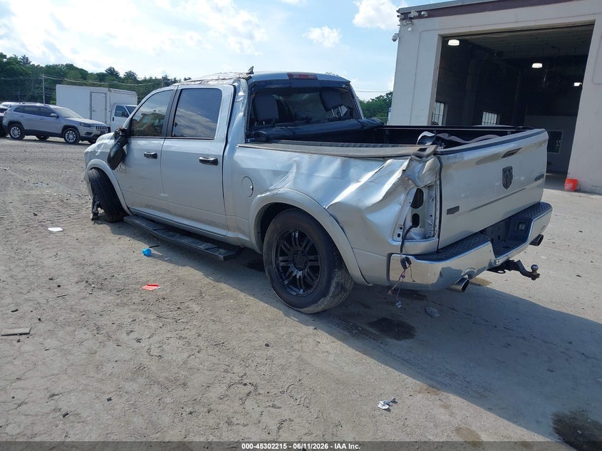 Vin: 1c6rr7nt9gs137694, lot: 45800078, ram 1500 laramie 20163