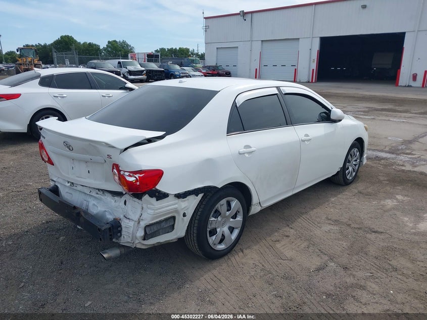 Vin: 2t1bu4ee8ac274692, lot: 45800090, toyota corolla s 20104
