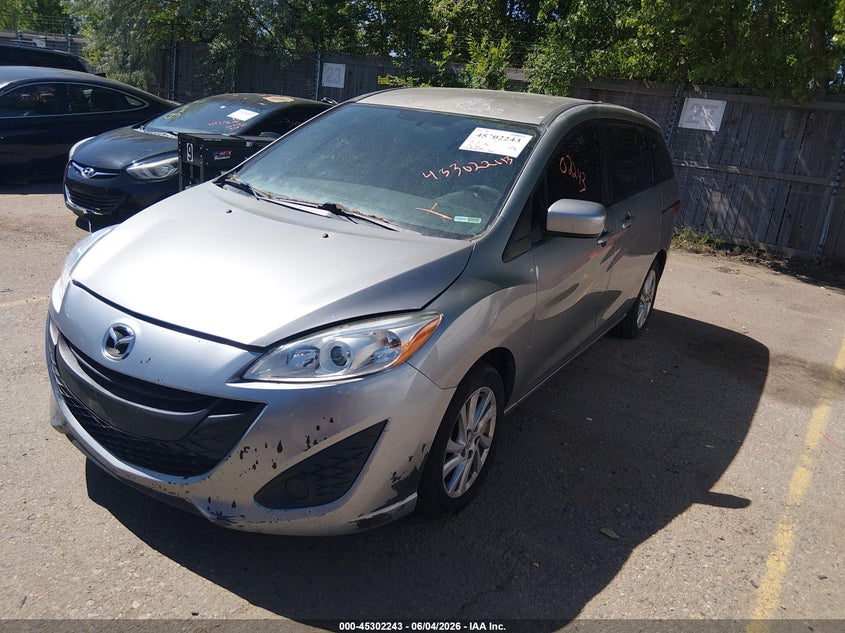 Vin: jm1cw2bl0c0136180, lot: 45800106, mazda mazda5 sport 20122