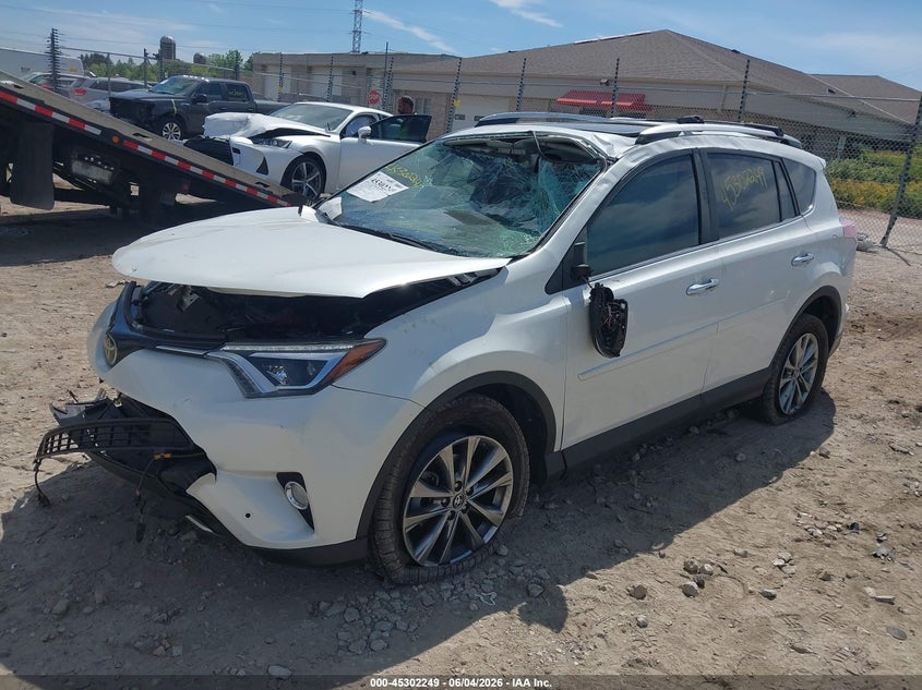 Vin: 2t3yfrev0gw276761, lot: 45800112, toyota rav4 limited 20162