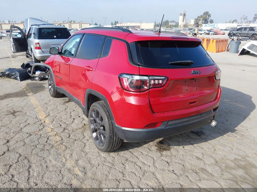 Vin: 3c4njceb0mt542481, lot: 45800128, jeep compass 80th anniversary fwd 20213