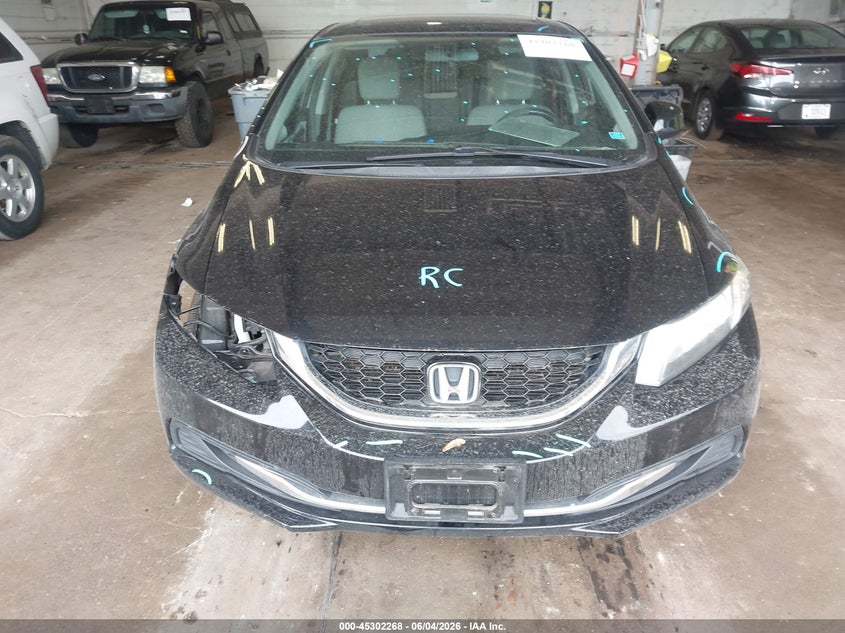 2013 Honda Civic Ex VIN: 2HGFB2F82DH568654 Lot: 45302268
